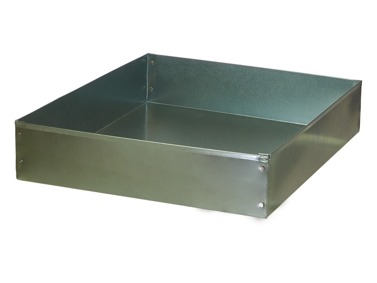 Tetto Arnia In Lamiera Zincata - Interno Legno, Per Arnie Dadant Blatt Da 6 Favi - Foto 3