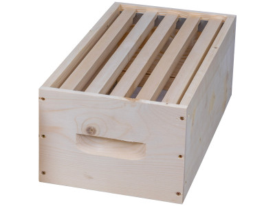 DADANT 1/2 NUC HONEY SUPER WITH 15mm THICK SPRUCE SIDES FR MODEL  DADANT 1/2 NUC HONEY SUPER WITH 15mm THICK SPRUCE SIDES FR MODEL