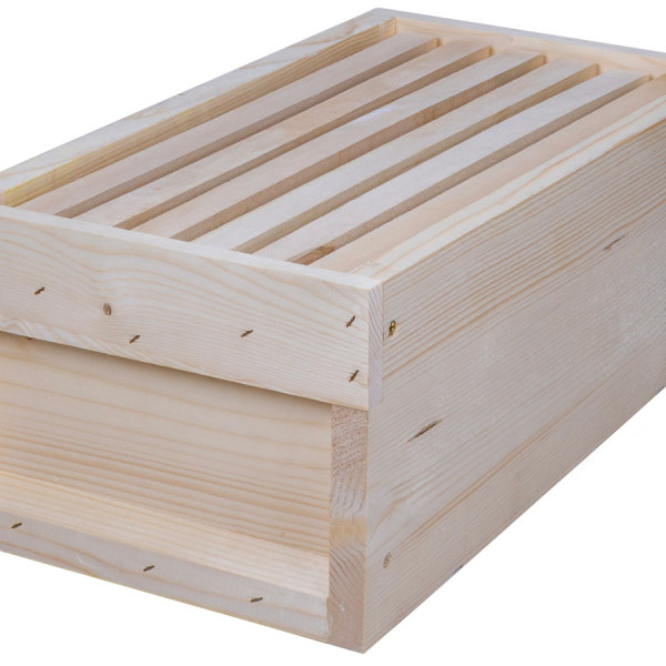 6 FRAME DADANT 1/2 ZANDER NUC HONEY SUPER WITH 22mm THICK SPRUCE SIDES