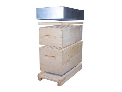 NUC HIVE WITH ANTI-VARROA SCREENED BOTTOM BOARD FR MODEL NUC HIVE WITH ANTI-VARROA SCREENED BOTTOM BOARD FR MODEL