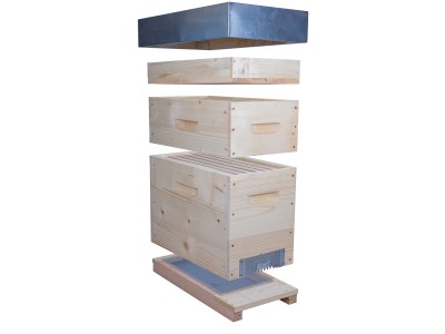 6 FRAME DADANT STANDARD NUC HIVE WITH 25mm THICK SIDES IT MODEL 6 FRAME DADANT STANDARD NUC HIVE WITH 25mm THICK SIDES IT MODEL