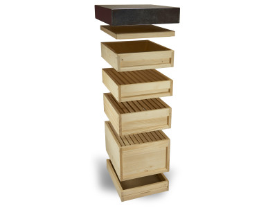 10 FRAME ZANDER BEEHIVE STANDARD DADANT DIMENSIONS