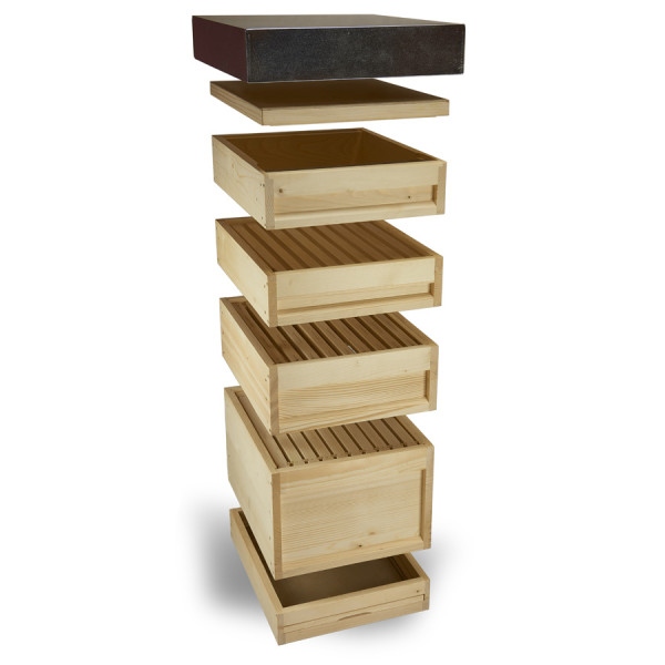 10 FRAME ZANDER BEEHIVE STANDARD DADANT DIMENSIONS